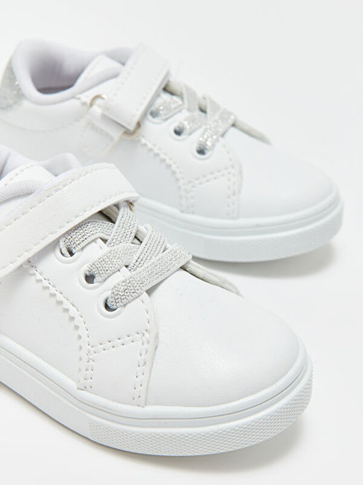 Ba?c?k ve C?rt C?rtl? K?z Bebek Spor Ayakkab? - Waikiki фото 3