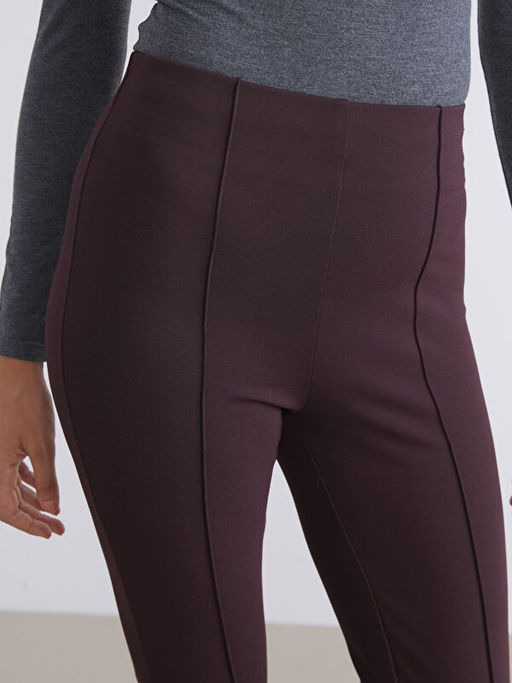 Ekstra Dar Fit ?spanyol Pa?a Kad?n Pantolon