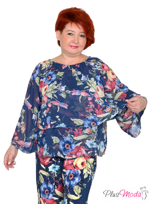 Туника Модель №1555 размеры 44-84 - Plusmoda фото 13