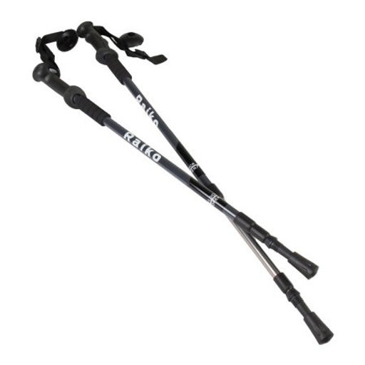 Палки для скандинавской ходьбы / C-101 /уп 5/30/серые - Галеонтрейд фото 5