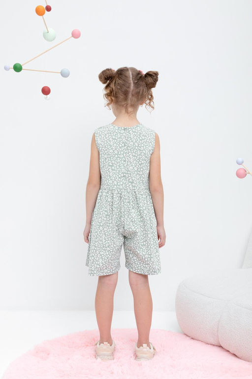 Crockid _ КР 6472/холодная мята,листья к477 полукомбинезон для дев фото 3