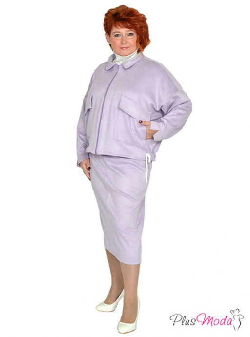 Юбка Модель №1396 размеры 44-84 - Plusmoda фото 12