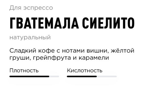 Кофе Гватемала Сиелито