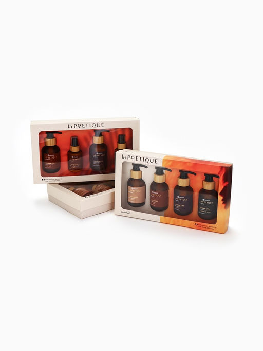 Набор парфюмированных гелей для душа, аромат: Arabian night, Cherry smoke, Vanilla blend, Black pepper, 4?120 мл, laPOETIQUE  фото 15