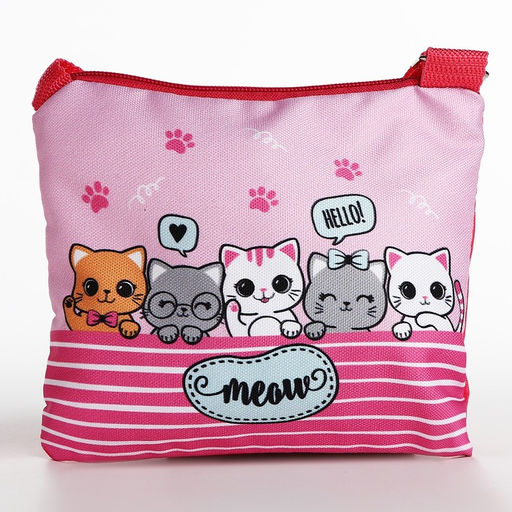 Набор подарочный для девочки Котята, сумка, блокнот - NAZAMOK KIDS фото 4