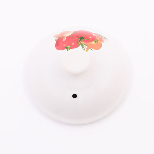 7437-1 Кастрюля с крышкой 1,8 л керамика рис/овощи MB (х8) - Mayer&boch фото 3