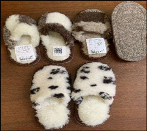 Жаккардовые шерстяные с начесом - Мех оретекс фото 6