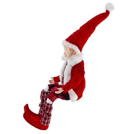 Игрушка набивная "Эльф", L15 W10 H60 см, 2в.