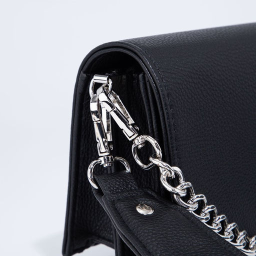 Сумка женская TEXTURA, мессенджер, маленький размер, цвет чёрный  фото 4