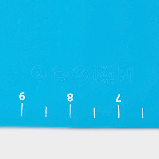 Коврик для выпечки и раскатки теста с разметкой Доляна «Эрме», силикон, 50×40 см, МИКС