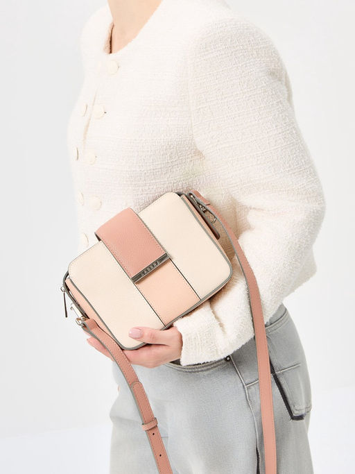 Сумка Labbra L-15329MP beige/l.pink/pink