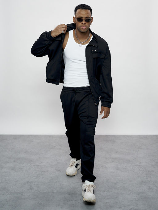 Спортивный костюм черного цвета - Mtforce фото 8