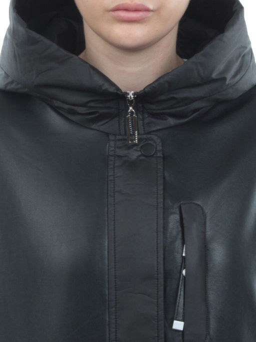 M24-211 BLACK Куртка демисезонная женская (100 гр. синтепон) - Fashion фото 4