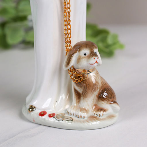 Статуэтка Дама с собачкой 31 см / 0839 /уп 24/ - Галеонтрейд фото 3