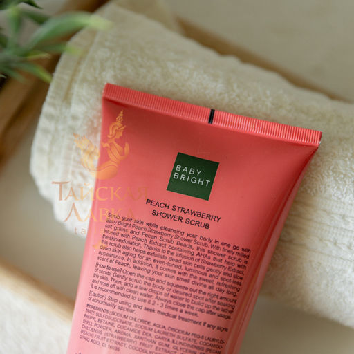 Скраб для тела Персик и Клубника 
BABY BRIGHT 
350 мл  фото 5