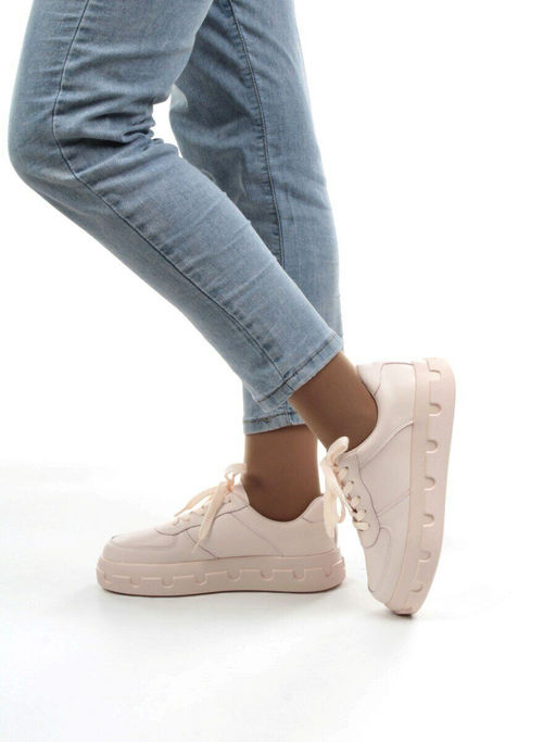 Кроссовки женские (натуральная кожа) - Фабричный китай фото 3