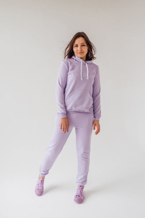 208/224 Костюм с толстовкой, лаванда - Knitka wear фото 5