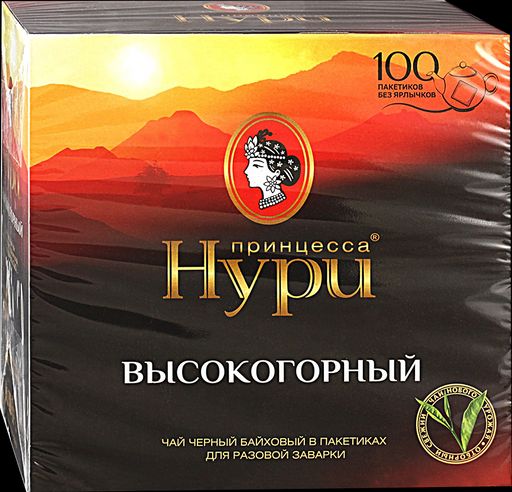Принцесса Нури. Высокогорный карт.пачка, 100 пак.