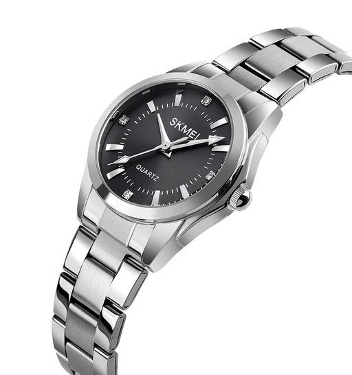 Часы наручные Skmei женские кварцевые 1620silver-black