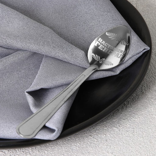 Цена за 2 шт. Ложка чайная с гравировкой Настоящий генерал, на подарочной открытке, 3?14 см