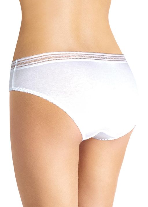 CLE B743 Трусы жен.(Кружево хл) белый - Clever wear фото 2