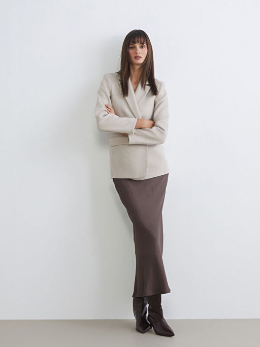 Beli Lastikli A Kesim Saten Etek