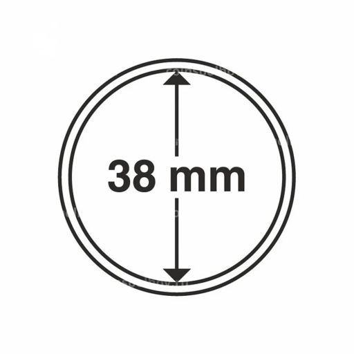 Капсула CAPS для монет диаметром 38 мм LEUCHTTURM 327110