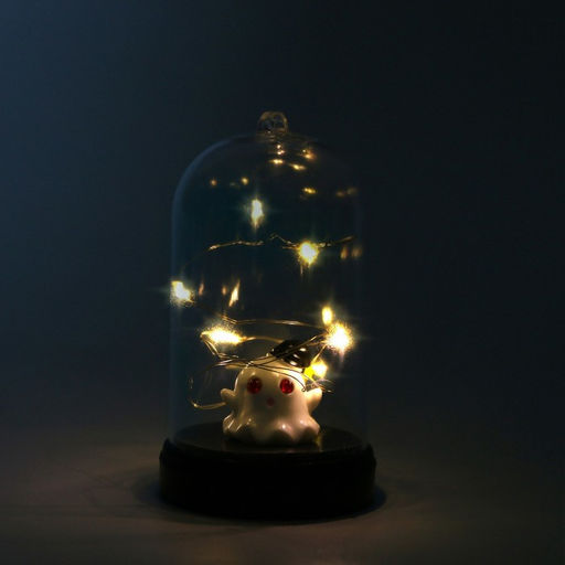 Ночник своими руками «Хэллоуин. Привиденька», с фломастерами, с наклейками