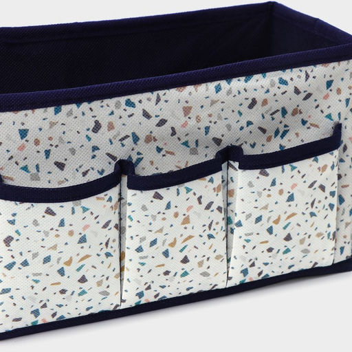 Органайзер для мелочей Доляна «Мармелад», 3 кармана, 25×12×15 см, белый