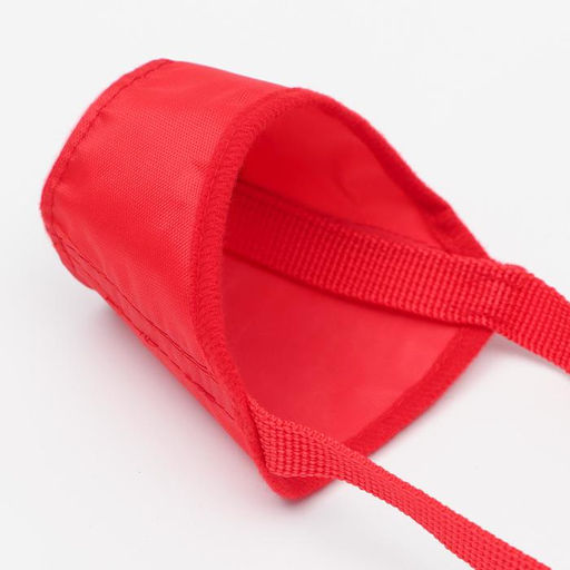 Намордник текстильный, размер 2 (длина по носу 4 см, обхват морды 20 см), микс цветов - Пижон фото 7