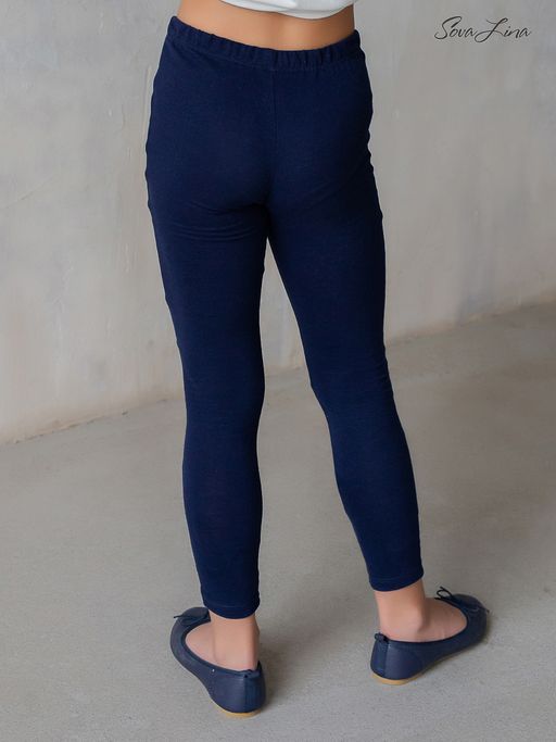 Леггинсы темно синий - Sovalina фото 3