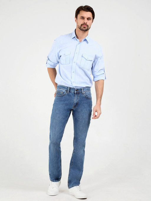 Мужские джинсы _ 09638 - F5 фото 4