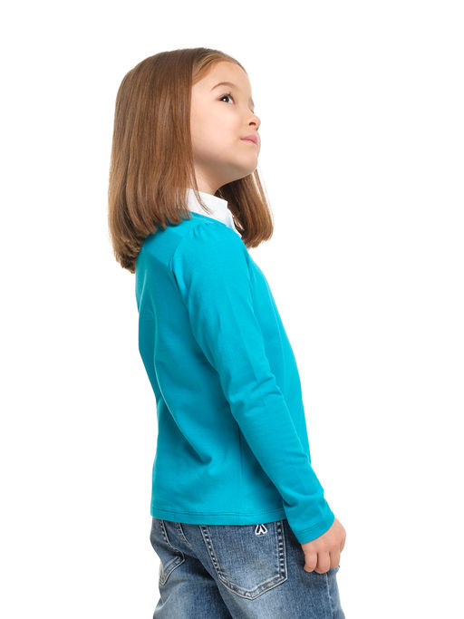 Футболка (лонгслив) UD 1226 бирюза - Mini maxi фото 7