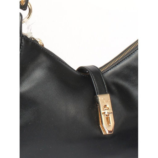 Сумка женская искусственная кожа DJ-СМ 6731-BLACK, 1отд, плечевой ремень, черный SALE 257774 - Adelia фото 4