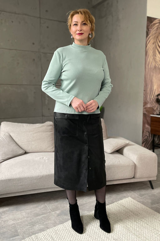 Джемпер Rumoda 2167 бирюзовый  фото 9