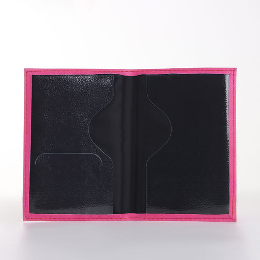 Обложка для паспорта, розовая