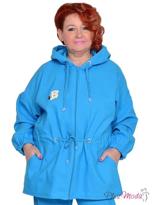 Жакет-парка Модель №1909 размеры 44-84 - Plusmoda фото 8