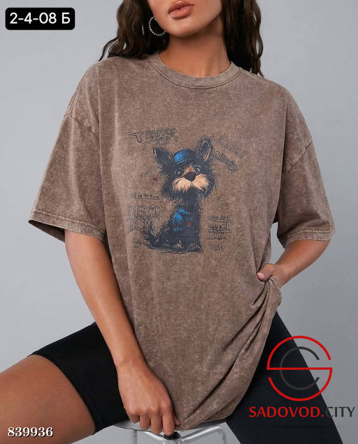 Футболка женская с рисунком - Bruno фото 2