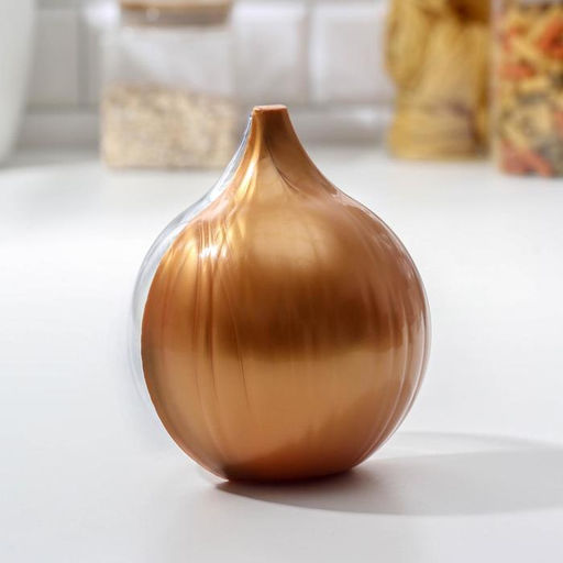 Цена за 2 шт. Контейнер для лука Альтернатива, 12×10 см, пластик, крышка МИКС