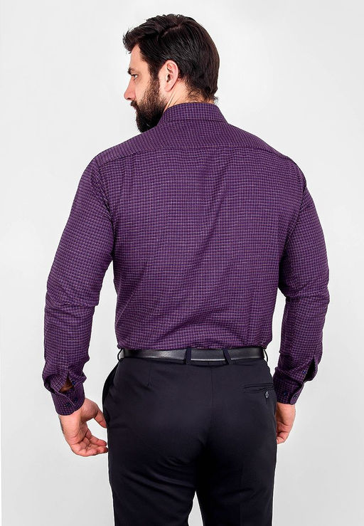 Сорочка мужская длинный рукав GREG 774/119/114/FL/Z/1p  фото 6