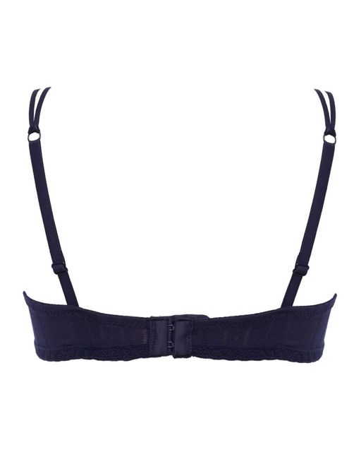 Темно-синий хлопковый бюстгальтер - Deseo фото 3