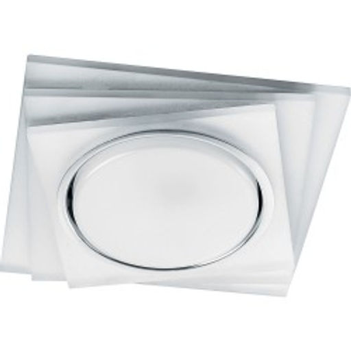 Светильник встраиваемый со светодиодной подсветкой 20LED*2835 SMD 4000K, 15W GX53, без лампы, матовы