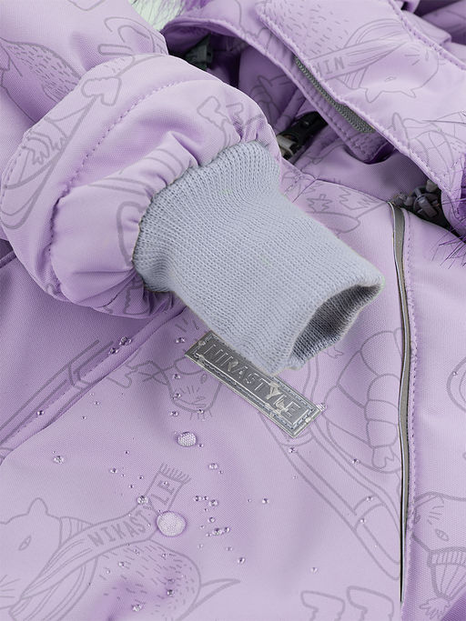 Комбинезон 8з0124 лаванда/серый - Nikastyle фото 7