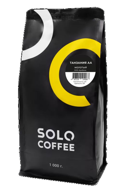 Кофе в зернах Solo Coffee Танзания (100% арабика), свежеобжаренный  фото 3