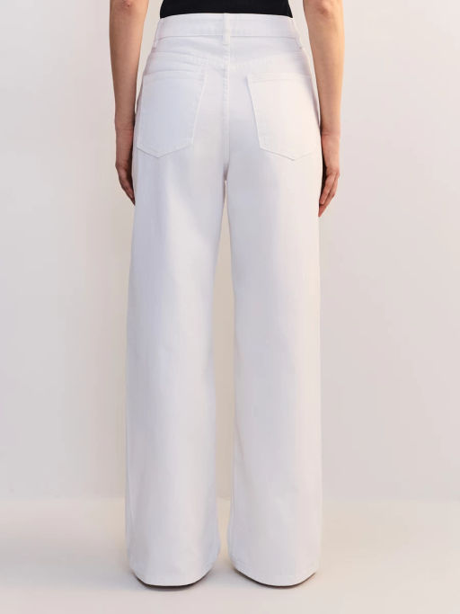 Широкие джинсы с высокой посадкой ZR2605092311-1 / Zarina