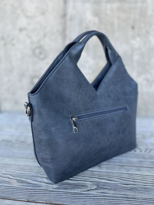 Женская сумка из эко кожи 0025 Джинсовый - Sergio valentini фото 3