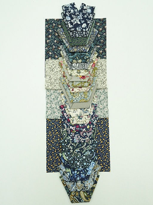 Набор тканей для рукоделия Импортный хлопок: Архелия, 20*20 см, 25 шт - Купава фото 7