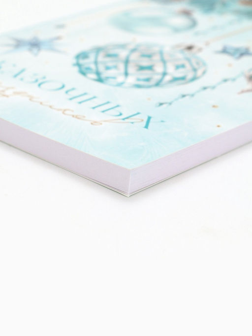 Подарочный набор новогодний, ежедневник, блок бумаги и ручка «С новым годом»