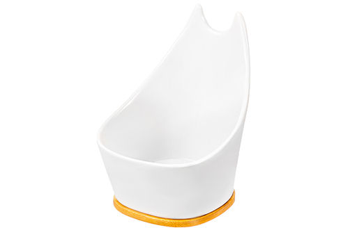 Подставка под ложку 180 мл 9,5*9,5*13,5 см Айсберг на бамбуковой подставке - Elan gallery фото 4