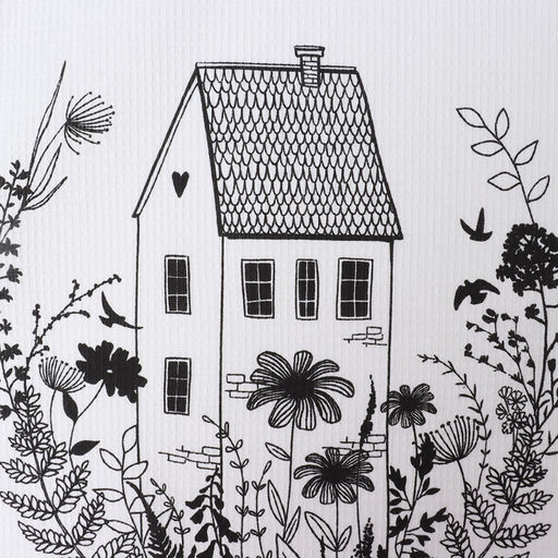 Полотенце кухонное Доляна Дом там где сердце 35х60 см, 100% хл, 160г/м2  фото 8